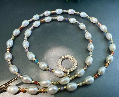 16-20" Honora Style Rice Seed Freshwater Pearl Necklace design